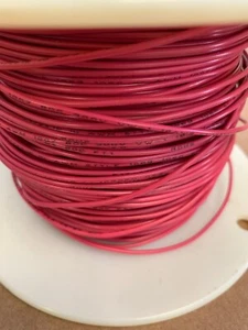 ALPHA 191-0004-00 18 GAUGE WIRE 100 FT RED AWG COPPER  - Picture 1 of 2