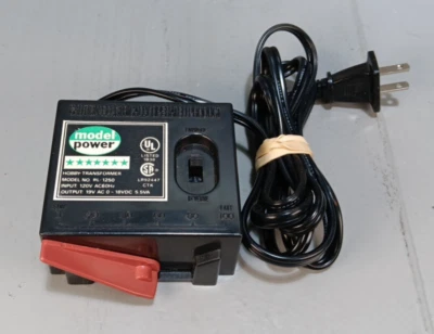 Model Power Hobby Transformer RL-1250 Model Train Power Supply HO Scale Tested - Image 1 of 3
