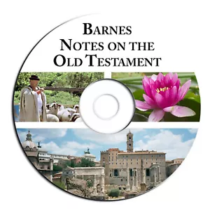 Albert Barnes Notes on Old Testament-Bible Commentary-Christian-Study Book-CD - Foto 1 di 2