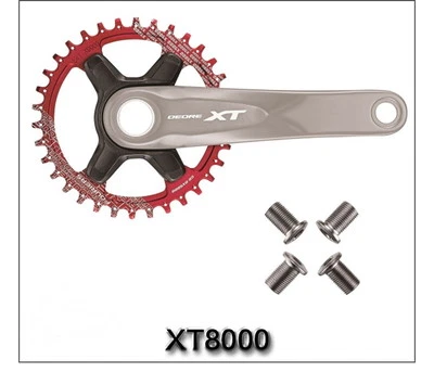 FOURIERS Catena Mountain Bike MTB Bicicletta per SHIMANO 11S XT M8000 M8020 - Immagine 1 di 4