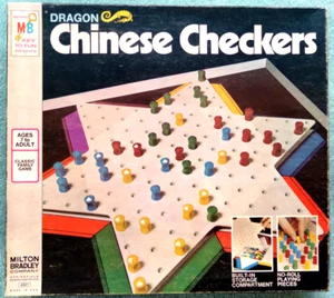 VINTAGE 1973 DRAGON CHINESE CHECKERS MILTON BRADLEY #4301   COMPLETE - Picture 1 of 7