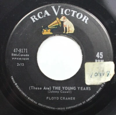 Country 45 Floyd Cramer - (These Are) The Young Years / Kaapsedraai On Radio Cor - Image 1 of 2