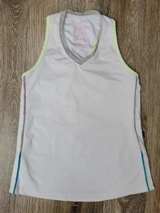 Lucky Love Youth Girl Size XS(6) Athletic Gymnastic Shirt Racerback Tank Stretch - Picture 1 of 7