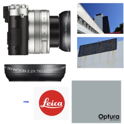 HD 32K 2.2X TELEPHOTO ZOOM LENS FOR FOR Leica D-Lux 7 Digital Camera - Image 1 of 4