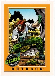 Impel G.I. Joe Series 1 Trading Card #69 • Outback • Hasbro 1991 ARAH - Picture 1 of 2