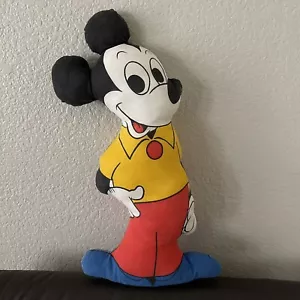 Giocattolo bambola cuscino vintage 1984 Disney 18" Topolino Ameritex tessuto taglio e cucito - Foto 1 di 6