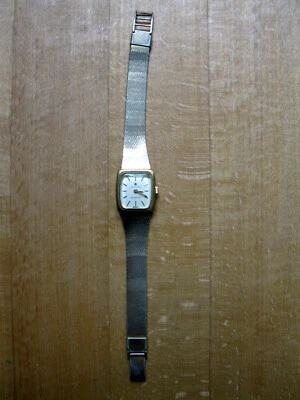 Damenuhr Junghans goldplattiert Quartz  def - Bild 1 von 3