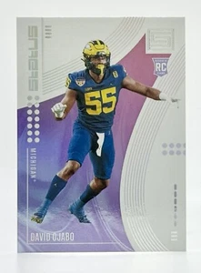 2022 Panini Chronicles Draft Picks Status #25 David Ojabo RC Baltimore Ravens - Picture 1 of 2