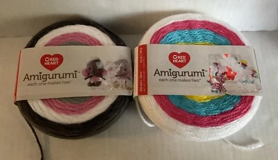 Hilo de amigurumi corazón rojo-elefante y unicornio Foto 1 de 4