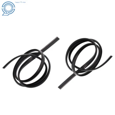 Par de tiras de goma para molduras de moldura de moldura de panel de parabrisas delantero universal Foto 1 de 4