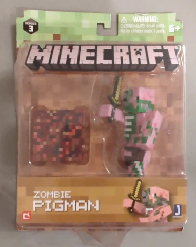 Minecraft Zombie Pigman Figure by Mojang - NISB Cover