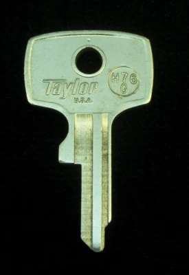 H76G HONDA MOTORCYCLE Ignition Key Blank T-3000 1968-76 CB750 CB500 CB450 CB350 - Image 1 of 4