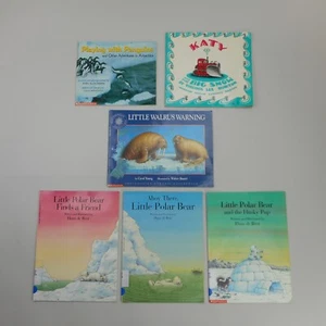Children's Illustrated Book Lot Arctic Adventures Animal Tales Educational Read - Imagen 1 de 10
