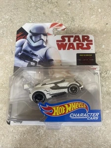 Hot Wheels Star Wars Character Cars First Order Stormtrooper New in Box - Picture 1 of 5
