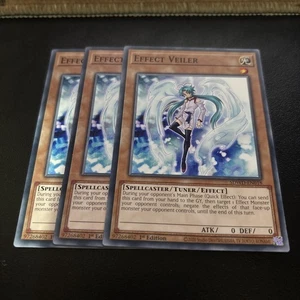Effect Veiler SDWD-EN018 x3 Playset Common Yugioh Cards 1st Edition Mint - Picture 1 of 1