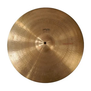 Paiste Dixie 20" Crash Ride Cymbal, Vintage, 1970s, Hammered, Brass - Picture 1 of 3