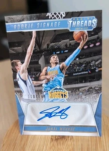 2016-17 Panini Threads JAMAL MURRAY Rookie Signage #6 /199 auto RC NBA Champion - Picture 1 of 10