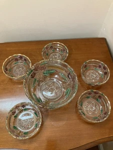 Rare Vintage Berry Bowl Set - Picture 1 of 8