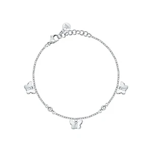 Morellato Damen Armband Schmetterlinge Silber Stahl verstellbar (SAUN36) - Bild 1 von 7