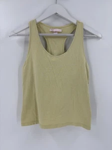 Victoria's Secret Tanktop Damen Medium gelb Y2K Racerback dehnbar U-Ausschnitt - Bild 1 von 13