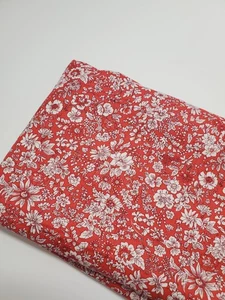 Liberty Fabrics 100% Cotton Florals Red Sew Quilt Craft NEW FAT QUARTER - Picture 1 of 1
