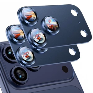 1 Pcs For iPhone 17 Pro Max/Air/17Pro/17 Matte Metal Shockproof Lens Protector - Picture 1 of 52