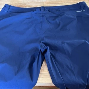 Eddie Bauer First Ascent Guide Pro Pants Womens 14P Blue Outdoor Hiking - Picture 1 of 10