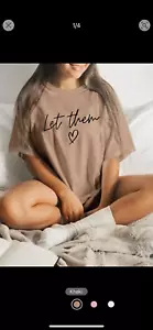 Plus Size Women s Summer Casual Short Sleeve T-Shirt With Letter Love Print And - Picture 1 of 1