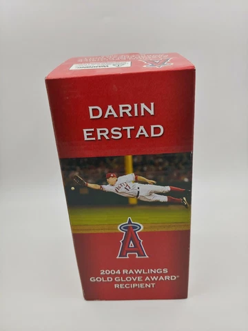 Darin Erstad California Angels GOLD GLOVE MLB Bobble Bobblehead SGA from 2005 Cover