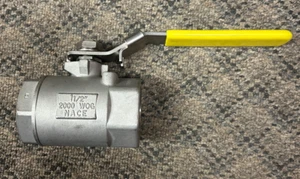 👀 JOMAR T-SS-2000N-1.5 Inch Standard Port Threaded Valve 2000 WOG S Steel Valve - Picture 1 of 4