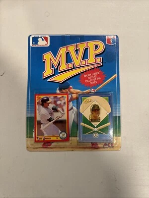 Jose Canseco MVP Major League Players Collectible Pin Series 1990 New Sealed - Image 1 of 2