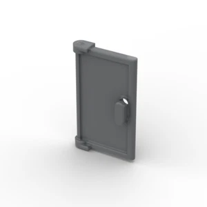 Lego 10x Fensterladen Tür 1x2x3 door window 60614 dunkelgrau dark bluish gray - Picture 1 of 1