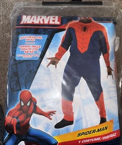 Halloween Costume Spider Man Costume Adult Plus Size 2XL 48-52 NIB - Picture 1 of 7