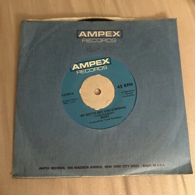 Runt 45 We Gotta Get You a Woman / Baby Let's Swing, The Last Thing You Said- NM — 第 1/3 张图片
