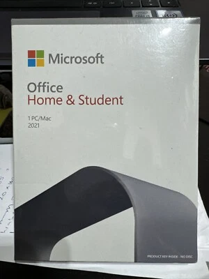 Microsoft Office 2021 Home Student Windows 10 11 PC Mac Ventura Sonoma LIFETIME - Image 1 of 2