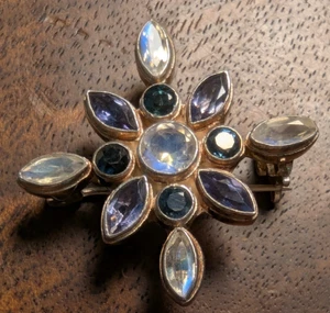 Wunderschöne Vintage Sterling Nordstern Brosche oder Anhänger - Bild 1 von 5