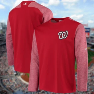 Washington Nationals Majestic On Field Tech Fleece Pullover Team Issued Sz. XL - Picture 1 of 14