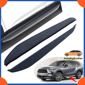 Fits Infiniti QX60 2022 2023 Running Boards Side Steps Nerf Bar Protector Pedal - Picture 1 of 9