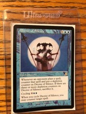 Decree of Silence X (1) Scourge MTG Mint/Near Mint (RG) 4RCards