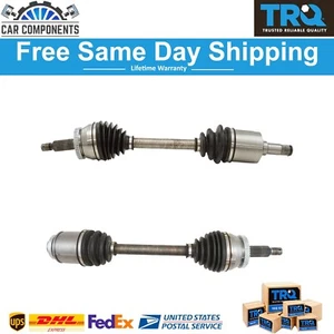 TRQ New Front CV C/V Axle LH Shaft Assembly & Pair For 2007-2009 Hyundai Santa - Picture 1 of 8