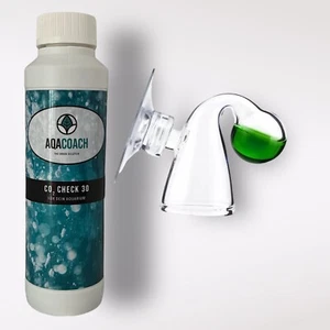 AQACoach Set CO2 Dauertest Check 30mgL - 250ml | Aquarium | Indikatorlösung