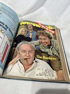 1971 Oct-Dec Newsweek Magazine, Bound Volume #78, Archie Bunker, Economy+ (BM39) - Picture 1 of 13