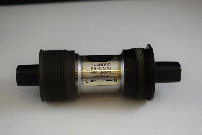 Shimano BB-UN70 Bottom bracket 115mm 36x24T 70 Italian thread square vintage NOS - Image 1 of 4