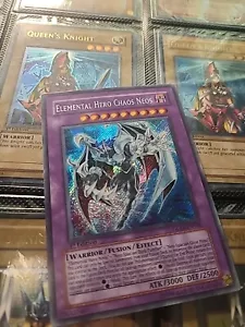 Elemental Hero Chaos Neos Secret Rara 1a Edizione GLAS-EN036 - Foto 1 di 6