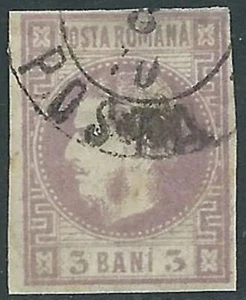 1868 ROMANIA PRINCIPATO USATO EFFIGIE 3 B - RD34-5 - Picture 1 of 1