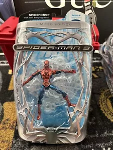 Hasbro Spider-Man 3 2007 Edición Limitada Walmart Exclusivo Telaraña Colgante de Pared - Imagen 1 de 3