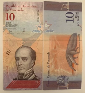 VENEZUELA - PICK 103* - 10 BOLÍVARES - 2018 - UNC - REPUESTO - Imagen 1 de 1