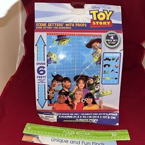 Disney Pixar Toy Story 4 Birthday Pary Scene Setter with Props