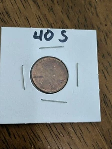 Penny centesimo di grano Lincoln 1940 S spedizione gratuita - Foto 1 di 3