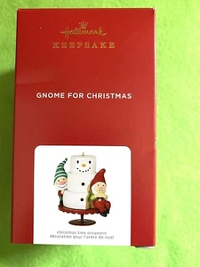 2021 Hallmark Ornament GNOME FOR CHRISTMAS 1st IN SERIES - Picture 1 of 2